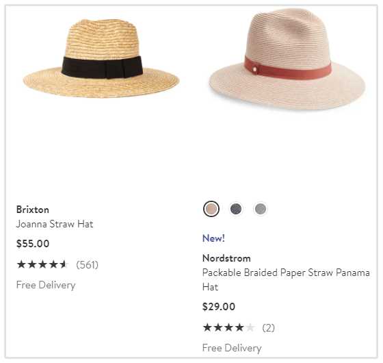 Womens hats website